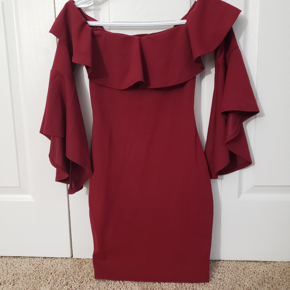 Red dress